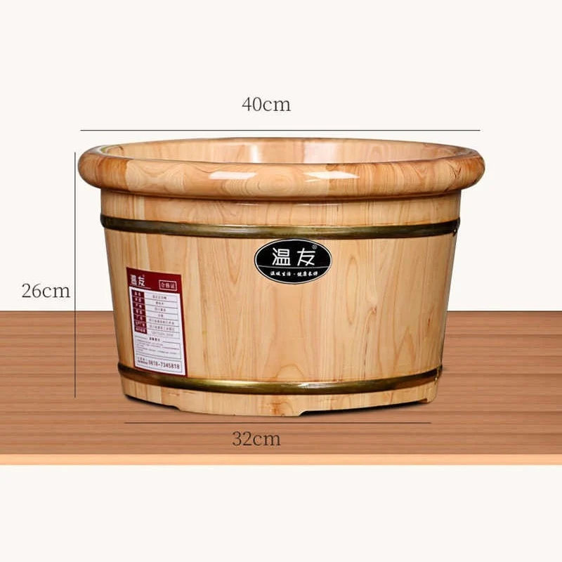 Bassine Bain de Pied en Bois - Image 11