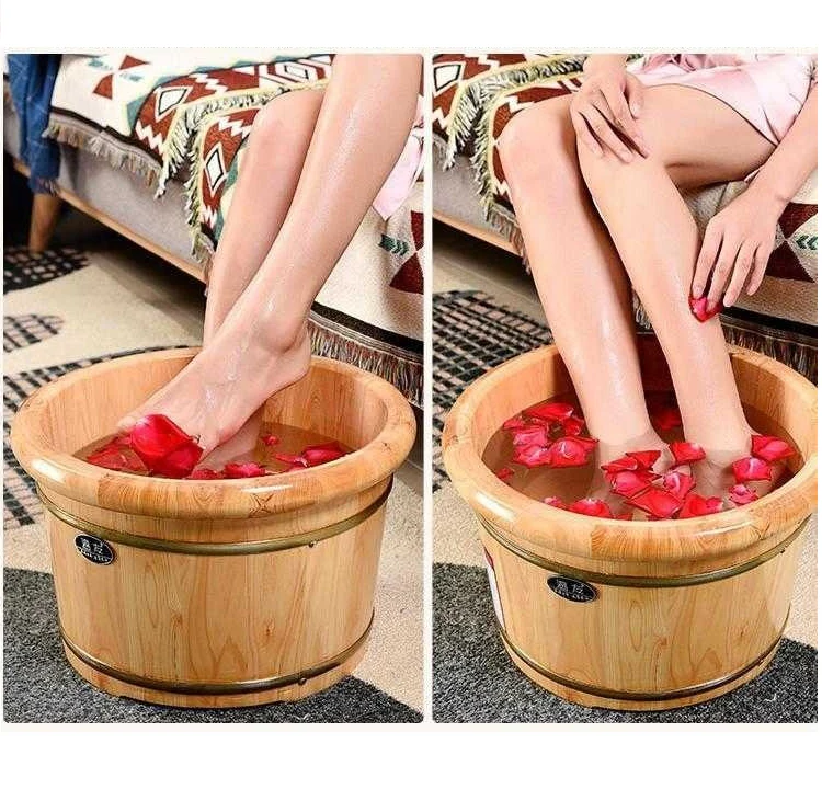 Bassine Bain de Pied en Bois - Image 8