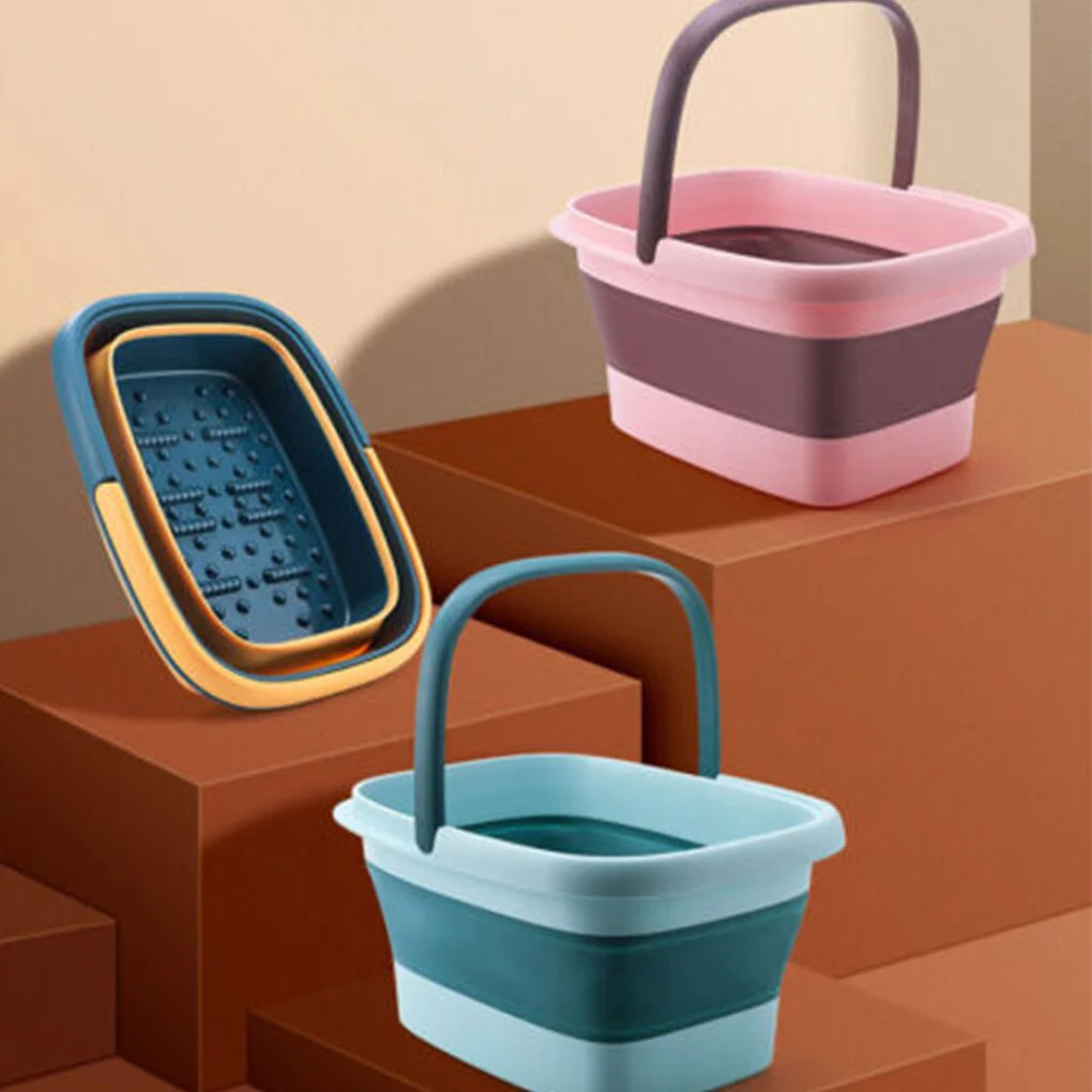 Bassine bain de pied pliable - Bassin portable pour massage et relaxation - Image 6