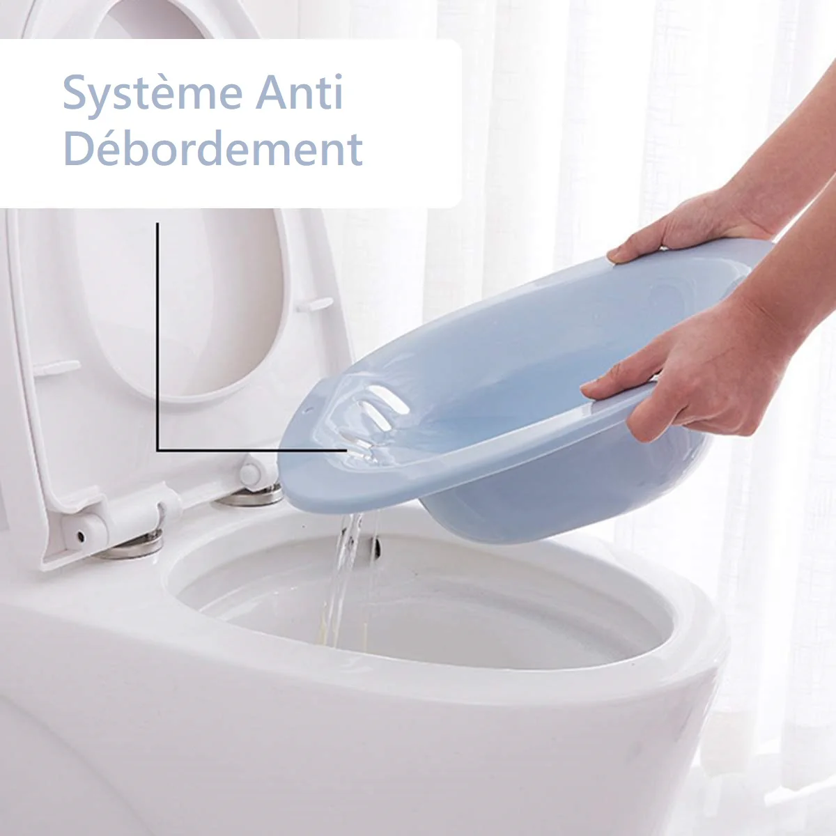 Bidet Portable en Plastique Dur - Image 10