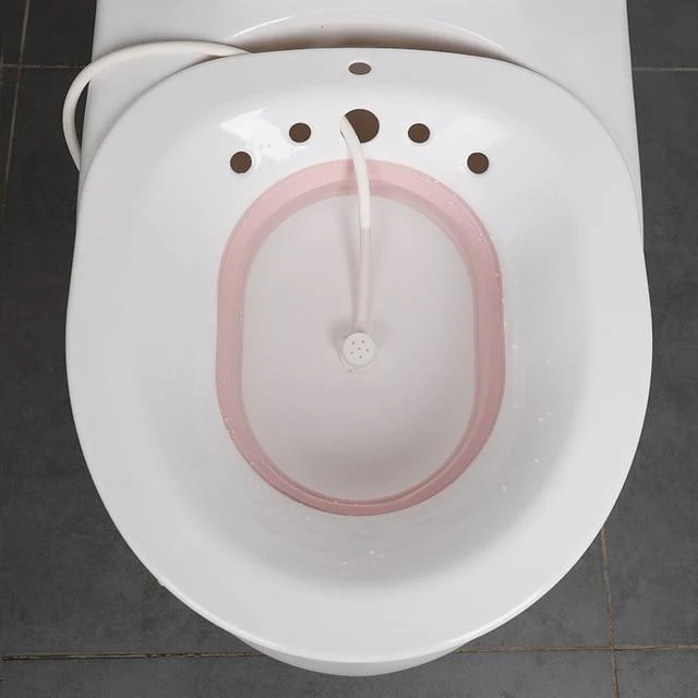 Bidet portable rétractable avec pompe pour toilette intime - Image 3