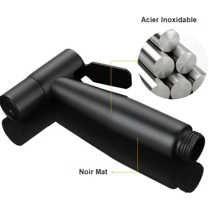 Douchette WC Noir Mat - Image 9