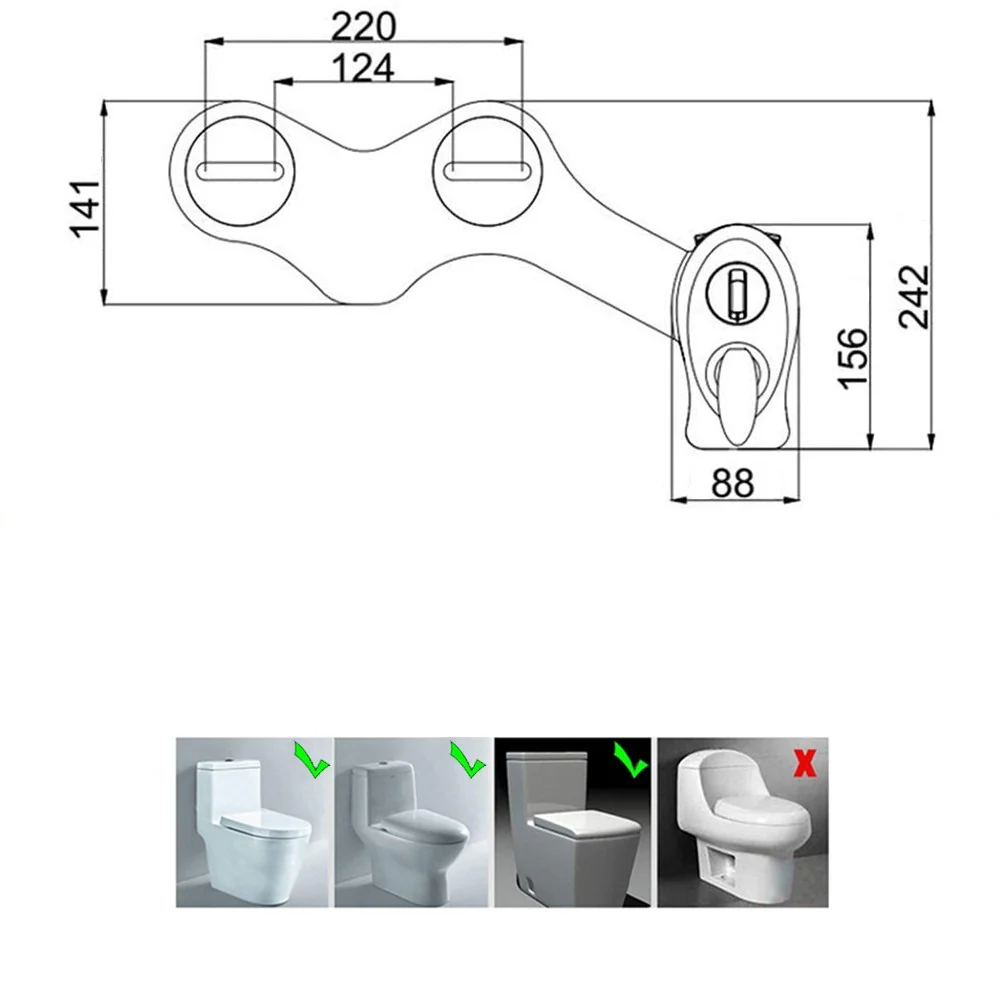 Kit WC Japonais Lavant - Gaucher - Image 6